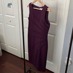 Calvin Klein sleeveless dress size 6 36.5 inches ling is stretchy, not lined